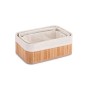 Lot de paniers Confortime Bambou Naturel