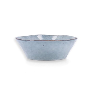 Bowl Quid Boreal Blue Ceramic 16 cm (6 Units)