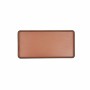 Snack tray Bidasoa Gio Brown Plastic 24 x 11,5 cm (12 Units)