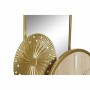 Table clock DKD Home Decor Golden Natural