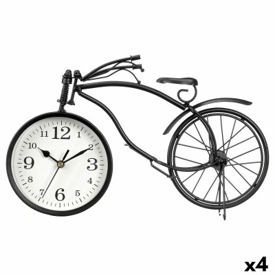 Table clock Gift Decor 912 Black Bicycle (4 Units)