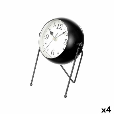 Table clock Gift Decor 900 Black (4 Units)