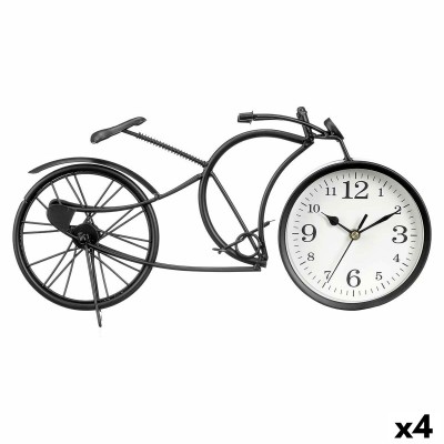 Table clock Gift Decor 913 Black Bicycle (4 Units)
