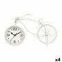 Table clock Gift Decor 918 White Bicycle (4 Units)