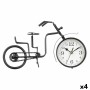 Table clock Gift Decor 911 Black Bicycle (4 Units)