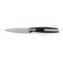 Vegetable Peeler Knife Quid Habitat Black Metal 9 cm (12 Units)
