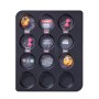 Muffin Tray Pyrex Magic Black 31 x 26 x 4 cm (6 Units)