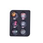 Muffin Tray Pyrex Magic Black 24 x 18 x 3 cm (6 Units)