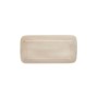 Snack tray Ariane Porous 28 x 14 cm Ceramic Beige (6 Units)