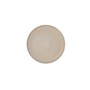 Flat plate Ariane Porous Ceramic Beige Ø 21 cm (4 Units)
