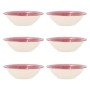 Snack Bowl Quid Vita Pink Ceramic 6 Pieces