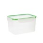 Lunch box Quid Greenery 2,8 L Transparent Plastic (4 Units) (Pack 4x)