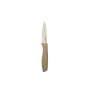 Peeler Knife Quid Cocco Brown Metal 9 cm (Pack 12x)