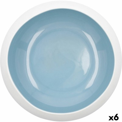 Snack Bowl Ariane Organic Blue Ceramic (6 Units)