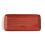 Serving Platter Ariane Terra Rectangular Ceramic Red (36 x 16,5 cm) (6 Units)