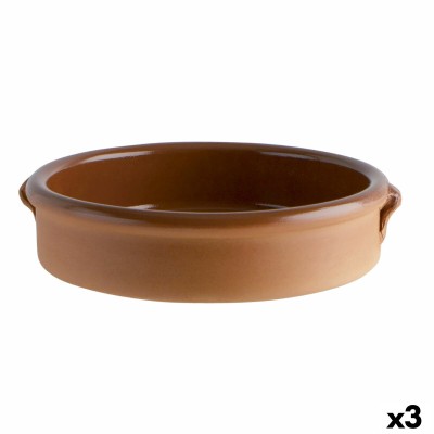 Saucepan Barro Clasico Brown Ceramic Ø 36 cm (3 Units)