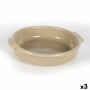 Saucepan Anaflor Barro Anaflor Brown Ceramic Ø 21 cm (3 Units)