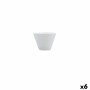 Appetizer Set Ariane Artisan White Ceramic 11 cm (6 Units)