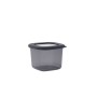 Food Preservation Container Quid City Grey 550 ml With lid (12 Units)