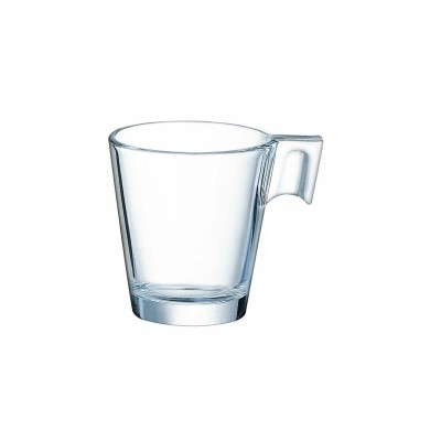 Piece Coffee Cup Set Arcoroc ARC C1360 Transparent Glass 80 ml (12 Units)