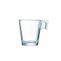 Piece Coffee Cup Set Arcoroc ARC C1360 Transparent Glass 80 ml (12 Units)