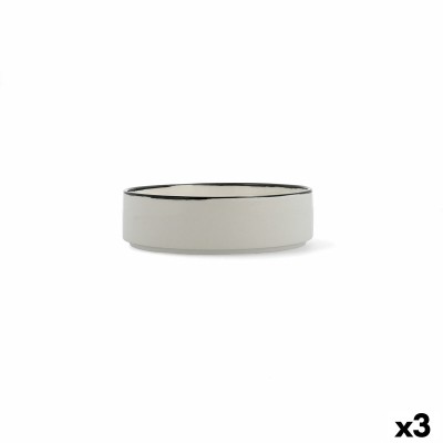 Ensemble à apértif Ariane Vital Filo Blanc Céramique Ø 18 cm (3 Unités)