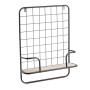 Shelves Vinthera Moa Steel Black Metal 42,5 x 12 x 56 cm (8 Units)