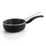 Frying pan with basket Quid Hydra Black Metal Bakelite