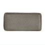 Tray Bidasoa Gio Grey Ceramic 28 x 14 cm Rectangular (4 Units)