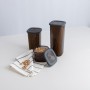 Récipient de Conservation des Aliments Quid City Gris 1,75 L Avec couvercle (12 Unités)