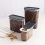 Food Preservation Container Quid City Grey 1,2 L With lid Dispenser (12 Units)