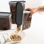 Food Preservation Container Quid City Grey 1,2 L With lid Dispenser (12 Units)