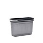 Récipient de Conservation des Aliments Quid City Gris 1,2 L Avec couvercle Distributeur (12 Unités)