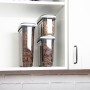 Food Preservation Container Quid City Grey 1,2 L With lid Dispenser (12 Units)