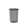 Food Preservation Container Quid City Grey 1,2 L With lid (12 Units)