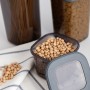 Food Preservation Container Quid City Grey 1,2 L With lid (12 Units)