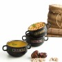 Snack Bowl Quid Rustik Ceramic 16 x 12 x 7 cm (6 Units)
