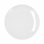 Flat plate Bidasoa Glacial Coupe Ceramic White (27 cm) (Pack 4x)