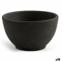 Snack Bowl Quid Mineral Gres Black Ceramic 9 x 5 cm (18 Units)