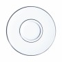 Plate set Arcoroc Arcadie Coffee 6 Units Glass (11,2 cm)