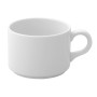 Tea and coffee cup Ariane Prime White 230 ml (12 Units)