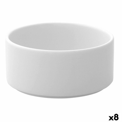 Snack Bowl Ariane Prime White Ceramic 16 cm (8 Units)