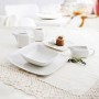 Snack Bowl Ariane Vital Square White Ceramic Squared (6 Units)