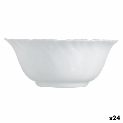 Saladier Luminarc Feston Blanc verre 12 cm (24 Unités)