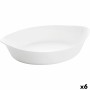 Plat à Gratin Luminarc Smart Cuisine Oblongue Blanc verre 28 x 17 cm (6 Unités)
