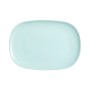 Serving Platter Luminarc Sweet Line Turquoise Glass 35 x 24 cm (6 Units)