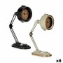 Horloge de table Gift Decor 18STC404-5/7 Noir Beige (6 Unités)
