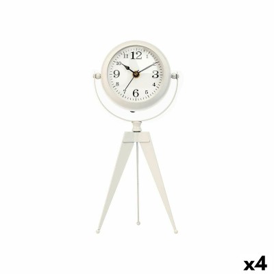 Table clock Gift Decor 905 White Tripod (4 Units)