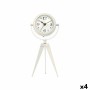 Table clock Gift Decor 905 White Tripod (4 Units)