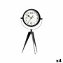 Table clock Gift Decor 898 Black Tripod (4 Units)